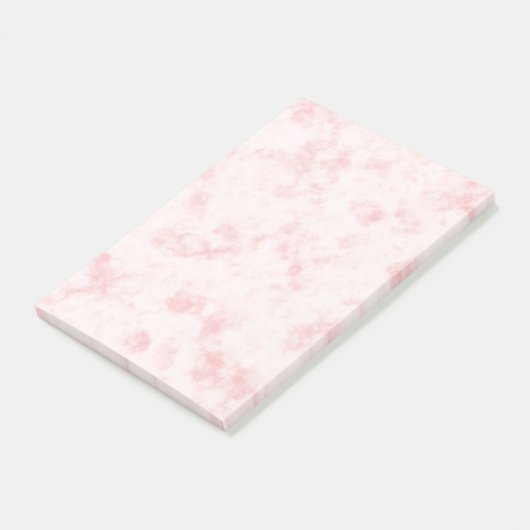 Post-it® Light Red Marble Post-It Notes (Incliné)