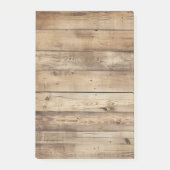 Post-it® Light Woodgrain Barnboard (Devant)