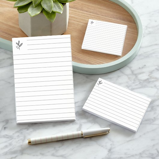 Post-it® Ligne à règles avec symbole de logo