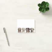 Post-it® Ligne de chien mignonne (Bureau)