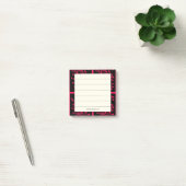Post-it® Ligne de jardin de minuit Fleur de framboise (Bureau)