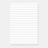 Post-it® Ligne de régulation Post-it-notes (Devant)