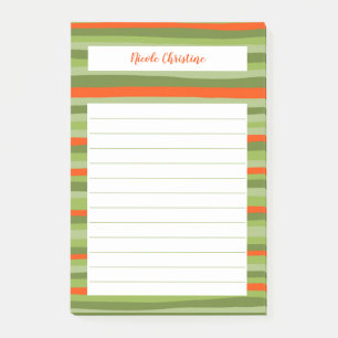 Post-it® Lignes colorées Grandes Tailles Bloc-notes CUSTOMI