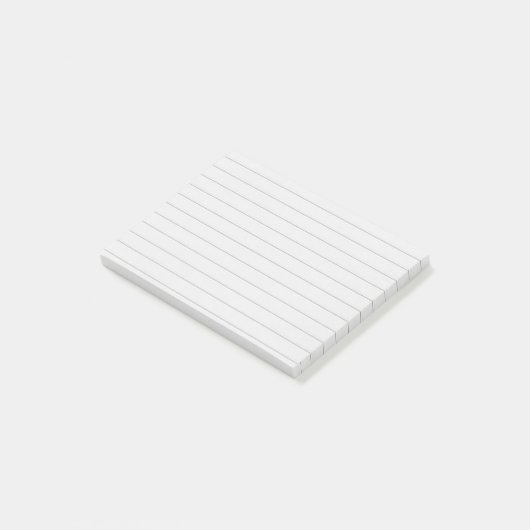 Post-it® Lignes grises (Incliné)