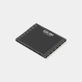 Post-it® Lignes modernes Noir (Incliné)