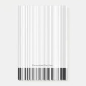Post-it® Lignes noires et blanches (Devant)