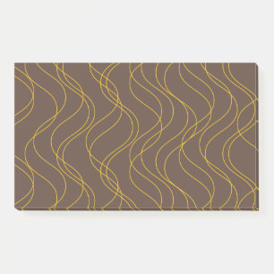 Post-it® Lignes ondulées chics, cool, tendance et décorativ