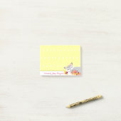 Post-it® Lil Foxie CUB - notes faites sur commande (Sur un bureau)
