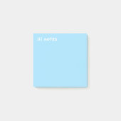 Post-it® Lil Notes Sky Blue Post-It Notes (Devant)