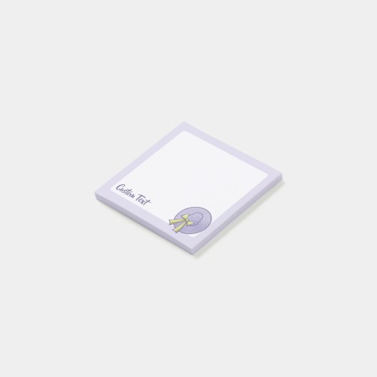 Post-it® Lilac, Casquette à large bord (Incliné)