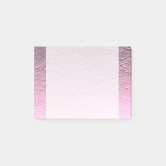 Post-it® Lilac dégradé rose aluminium grunge (Devant)