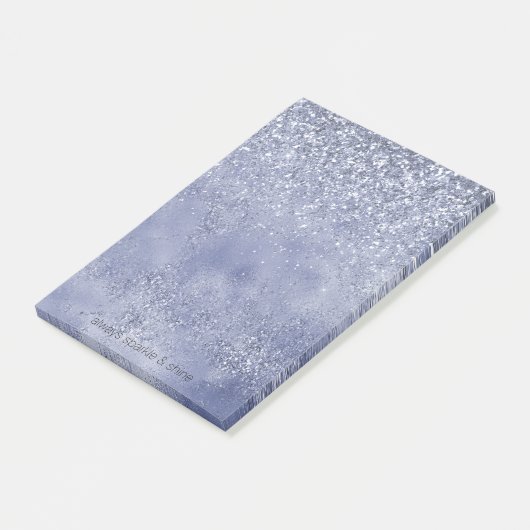 Post-it® Lilac Parties scintillant violette Glitz étincelan (Incliné)