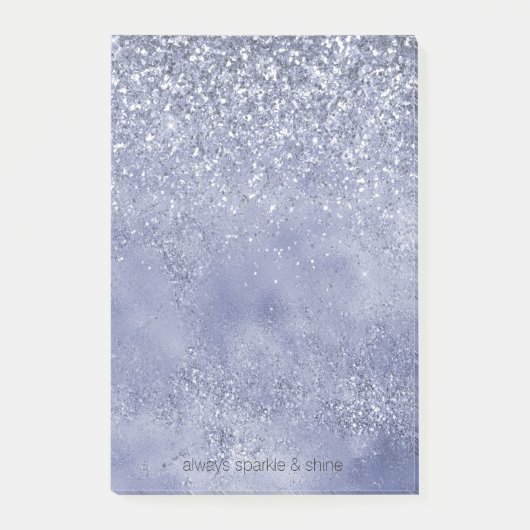 Post-it® Lilac Parties scintillant violette Glitz étincelan (Devant)