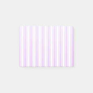 Post-it® Lilac violet et blanc bonbons rayures