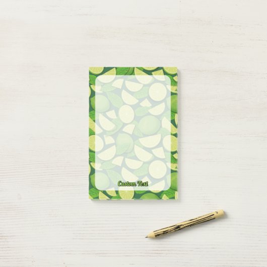 Post-it® Lime (Sur un bureau)