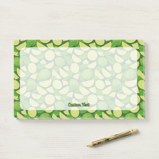 Post-it® Lime (Sur un bureau)