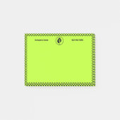 Post-it® Lime Green Petite entreprise Swag promotionnel (Devant)
