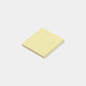 Post-it® Lime Vert À damiers Motif Vibrant Grille Conceptio (Incliné)