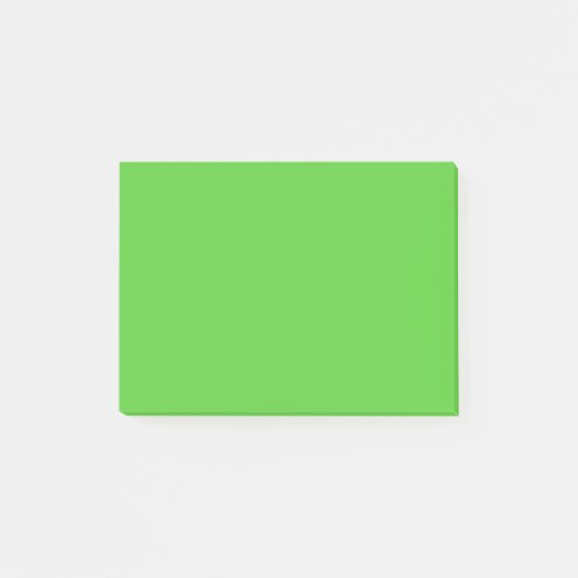 Post-it® Lime vert couleur solide (Devant)