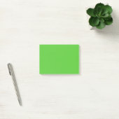 Post-it® Lime vert couleur solide (Bureau)