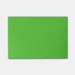 Post-it® Lime vert couleur solide