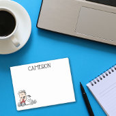 Post-it® Linus consolé avec l'oreille de Snoopy