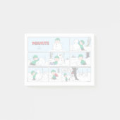 Post-it® Linus Construit Un Snowman (Devant)