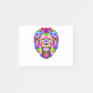 Post-it® Lion coloré