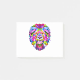 Post-it® Lion coloré