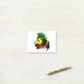 Post-it® Lion De Juda Rasta (Sur un bureau)