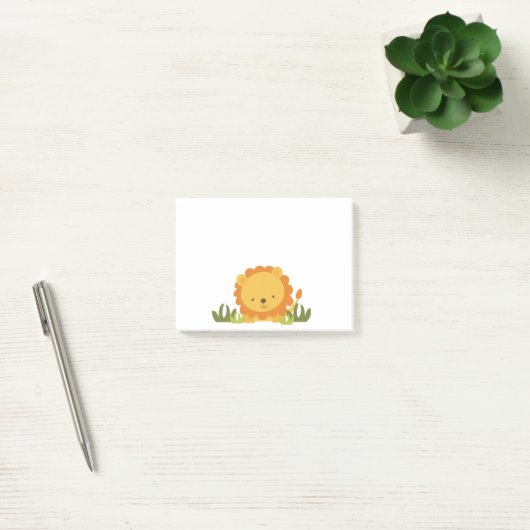 Post-it® Lion mignon (Bureau)
