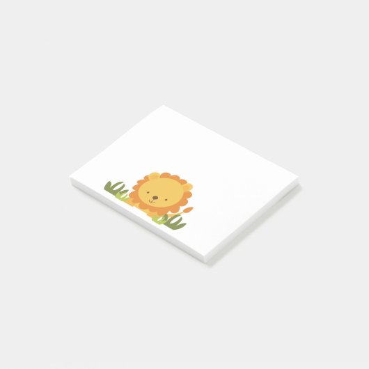 Post-it® Lion mignon (Incliné)