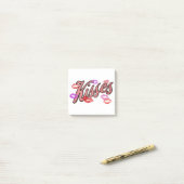 POST-IT® LIP KISSES (Sur un bureau)