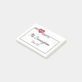 Post-it® Lire - Aimer - Retourner à (Incliné)