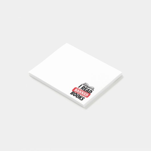 Post-it® Lire les notes de livres interdits (Incliné)