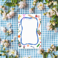 Liste d'achats de pique-nique Frame Cute sur mesur