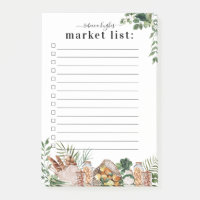 Liste d'achats du marché de l'aquarelle | Monogram