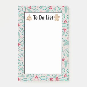 Post-it® Liste de cadeaux de Noël à la main