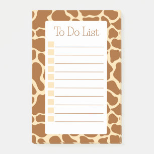 Post-it® Liste de choses à faire moderne minimaliste à moti