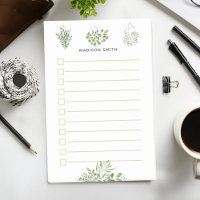 Liste de choses à faire personnalisée Terrarium de