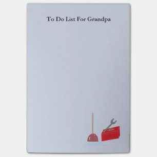 Post-it® Liste de choses à faire pour grand-père