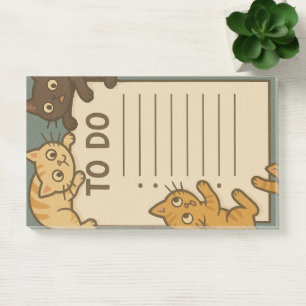 Post-it® Liste de choses à faire pour Kitty Cat Pad