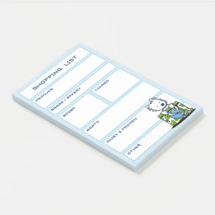 Post-it® Liste de courses KiniArt Westie
