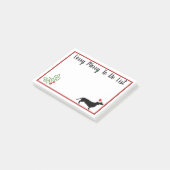 Post-it® Liste De Joyeux Dachshunto Do (Incliné)