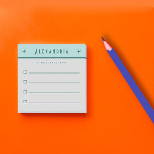 Post-it® Liste de tâches, Liste de vérifications de la sati