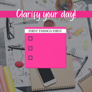 Post-it® Liste de vérification personnalisable des priorité