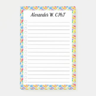 Post-it® Liste de vérification technique de la pharmacie pe