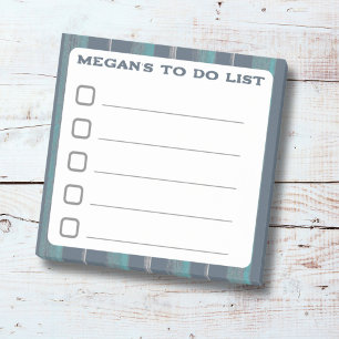 Post-it® Liste Des Activités Bleu Turquoise Bleu Baies