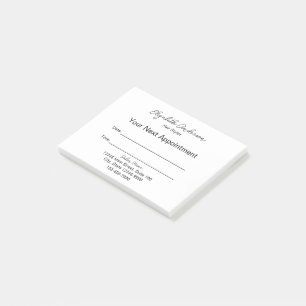 Post-it® Liste des cheveux noir et blanc Votre prochain ren