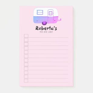 Post-it® Liste des choses à faire de l'épicerie Camper Vi